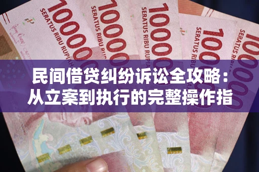 济南民间借贷纠纷诉讼全攻略：从立案到执行的完整操作指南