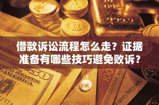 济南借款诉讼流程怎么走？证据准备有哪些技巧避免败诉？