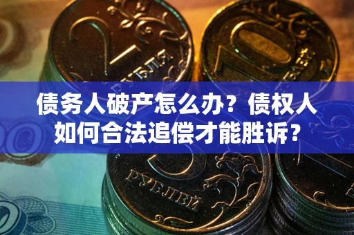 济南债务人破产怎么办？债权人如何合法追偿才能胜诉？