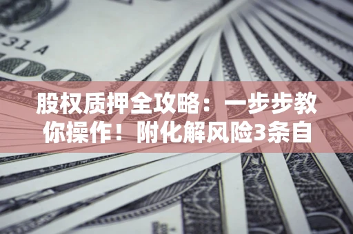 济南股权质押全攻略：一步步教你操作！附化解风险3条自救法则